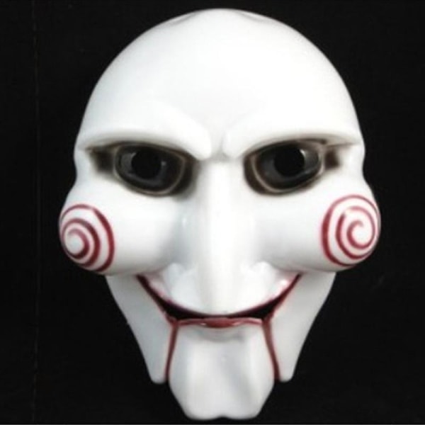 Saw Puppet Jigsaw Mask Halloween Cosplay -asu - täydellinen