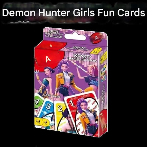 KPOP Demon Hunter -korttipeli on hauska ja helppo UNO-tyylinen korttipeli ja rento pulmapeli.