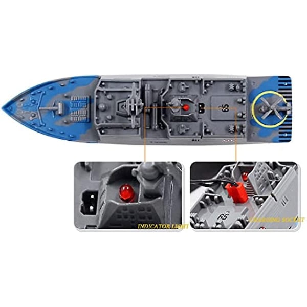 Aoopoo Remote Control Warship Navy Battleship Rc Aircraft Carrier Military Ship Boat Model Speedboat Water Lelut (lentokone - Perfet Aircraft Carrier - Silver