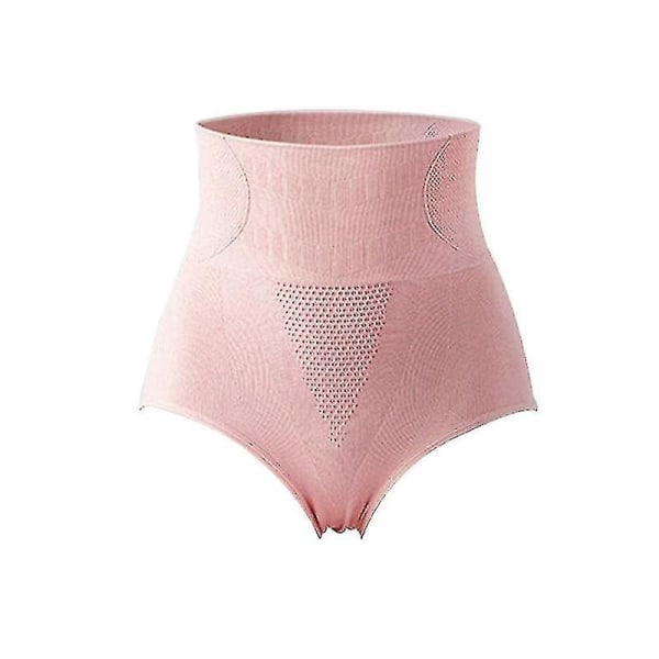 Høy midje slanketruse for kvinner Shapewear Undertøy Truser Truser (1 stk, rosa) - Perfet