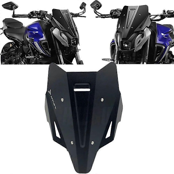 Motorcykel Vindruta Aluminium Kit Deflektor För Yamaha MT-07 2021 2022 MT 07 MT07 FZ07 FZ-07 FZ 07 2021 2022-Perfet red