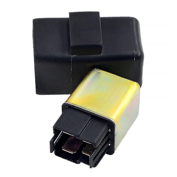 Starter Solenoid Relæ 3303-143 Kompatibel med Kymco Mongoose 70 2007-2010 2011 2012 2013 2014 / Mongoose 90 2004 2005 2006 2007 2008 - Perfekt