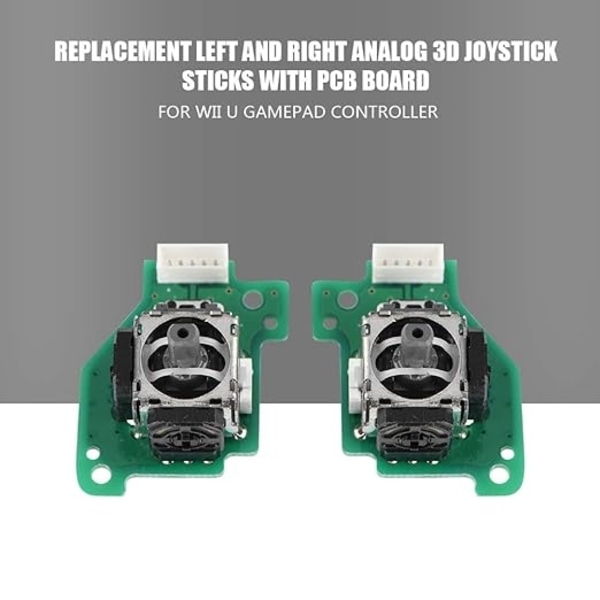 3D-joystick, 1 par venstre/høyre analog 3D-joystick-erstatning - Perfet