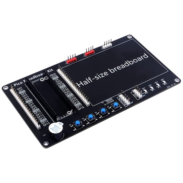 Raspberry Pi Pico Breakout Breadboard Testkretskort Bärbar Pico-modul för nybörjare gör-det-själv-krets - Perfet