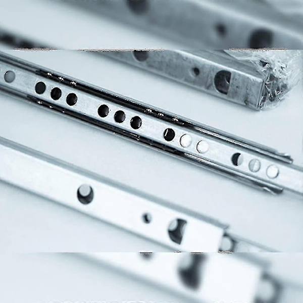 5 Paria (10 Kpl) Liukukiskoja/Palloliukukiskoja Osa 17mm X 278mm Laatikolle, Sinkitty - 9192339855640 - Perfet 450mm