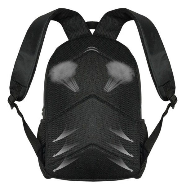 Sonic Backpack Kids Children Opiskelijan koululaukku Kannettavan tietokoneen laukku - Perfet #3