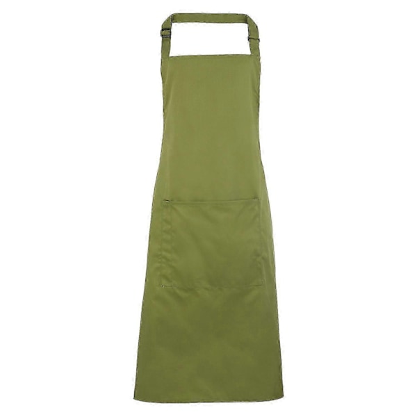 Premier Kvinners Fargerik Bib Forkle med Lommer/Overalls - Perfekt Oasis Green