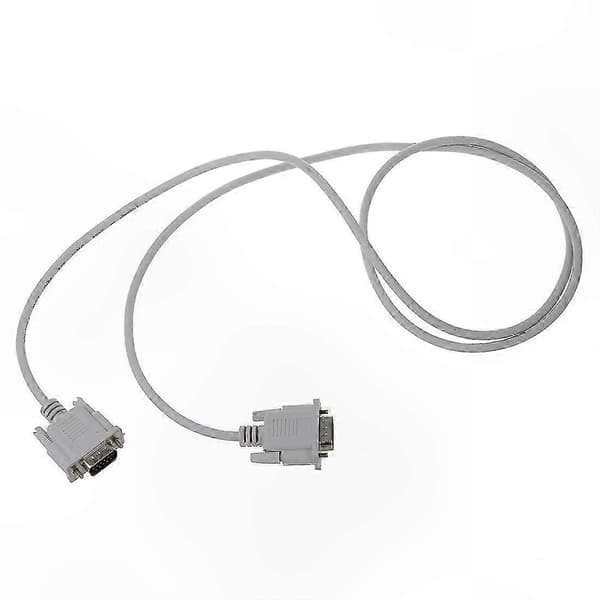 Hvid DB15 til DB9 Han Adapter Kabel - 1.5M VGA til RS232 Forlængerkabel - Perfekt