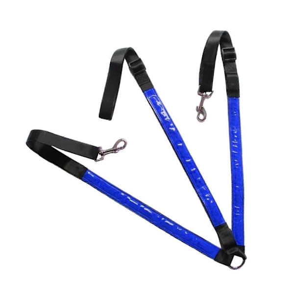 LED Hestebrystplate Krage Sele Høy Synlighet Sele Lys Webbing - Perfekt Blue
