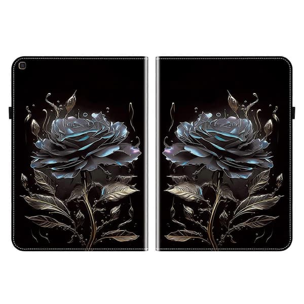 Krystaltekstur Malet Læder Tablet Case-Perfet For Samsung Galaxy Tab A 10.1 2019