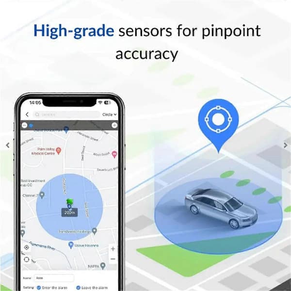 Tracker, Tracker Utan Abonnemang, för Bilar, Easyfind Mini Tracker, Bilfordonsspårning An-Perfet