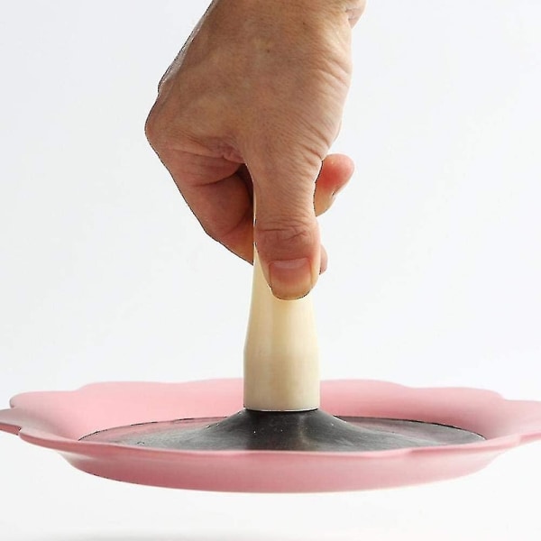 Keramisk værktøj Gummi sugeanordning til keramik Keramisk sugekop dypningsværktøj til håndværkstilbehør (sort 1 stk) - Perfet