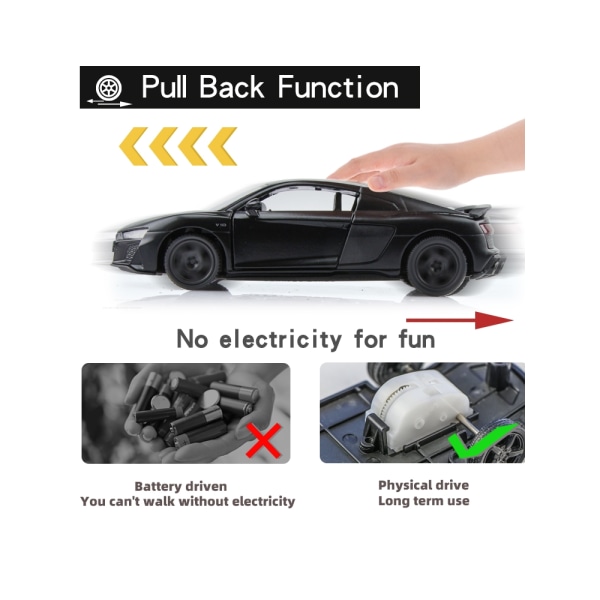 sportbilskollektion modellpresenter för barn matt svart färg serie RMZ city 1/36 legering pressgjuten leksaksfordon TOYOTA - Perfet Bentley Continental