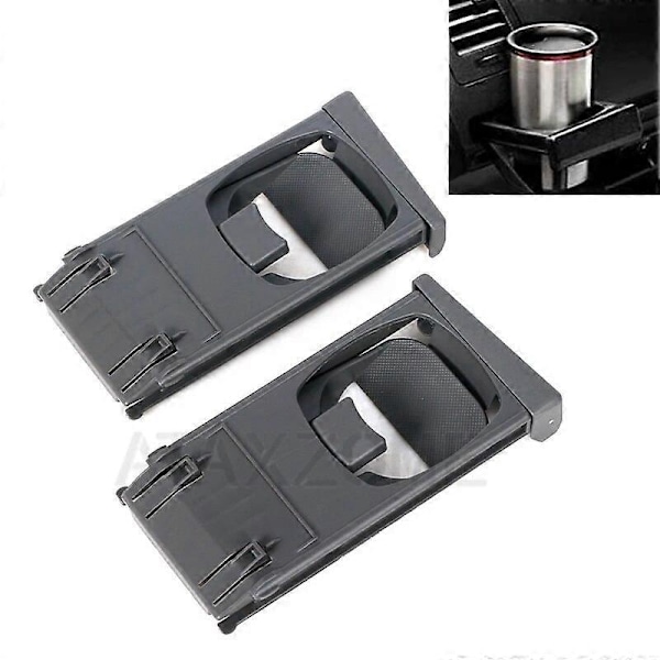 Dash Kopholder til Toyota Hilux Vigo Fortuner SUV SR MK6 Pickup 2004-2015 Bakke Tilbehør 55604OK010BO 55604OK020BO-Perfekt 1 pair Black
