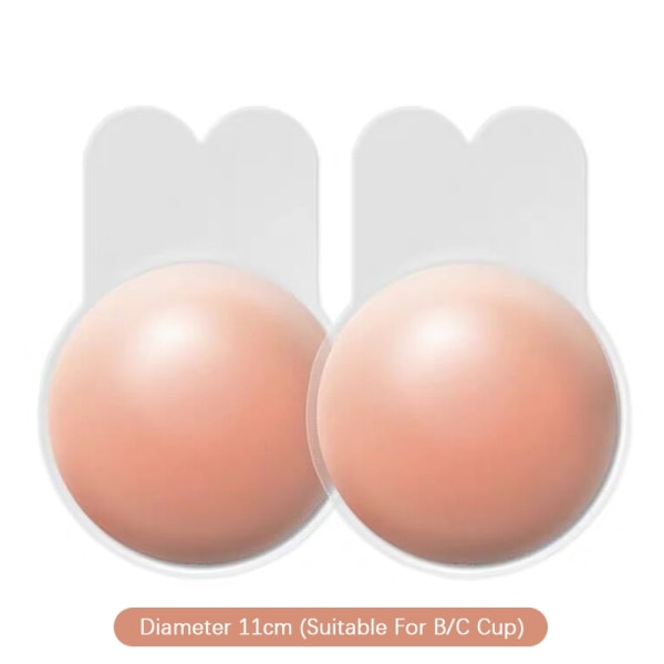 Silikon brystvortedeksel Pushup bryst for kvinner Intim kanin - Perfet Silicone 11cm