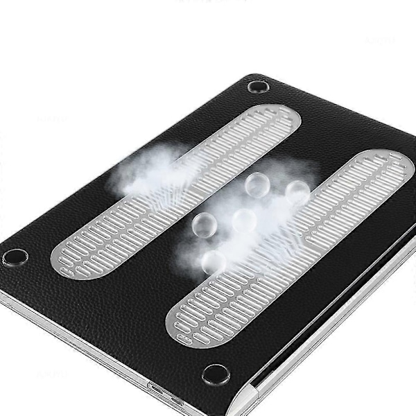 Kompatibel med MacBook Pro 13 tum (2016-2020) A1706/A1708/A1989/A2159/A2251/A2289 topplager Läder La-Perfet