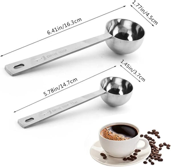 2-pack kaffemått 1 matsked 15 ml och 2 matskedar 30 ml - Perfekt