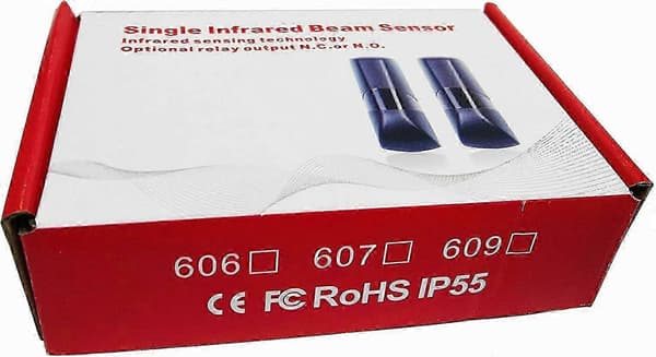 Fotocell Infraröd Sensor för Dörr - Garageportar - 12V/24V AC DC hwy-Perfet
