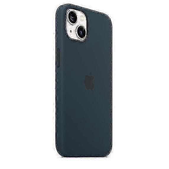 Silikonskal med Magsafe Kompatibel med Iphone 13 Skal - Perfekt Abyss Blue