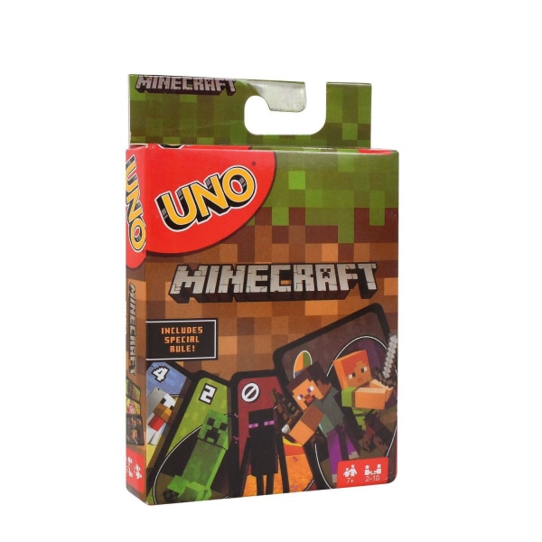 Minecraft UNO brætspilskort - Perfet E