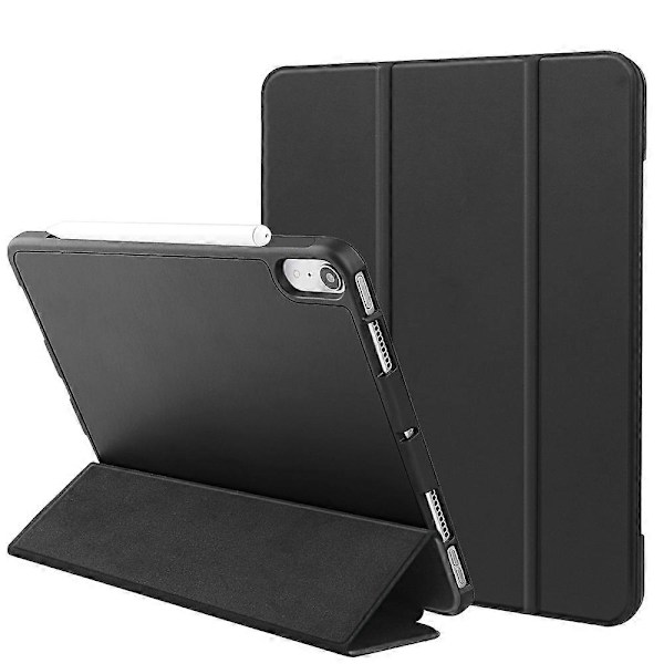 Læder Tablet Case Kompatibel med iPad mini 6 - Perfekt Black