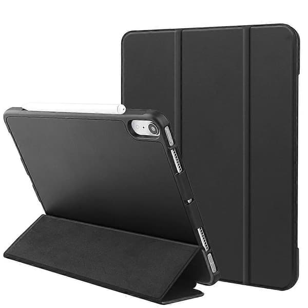 Läder Tablet Fodral Kompatibelt med iPad mini 6-Perfet Black
