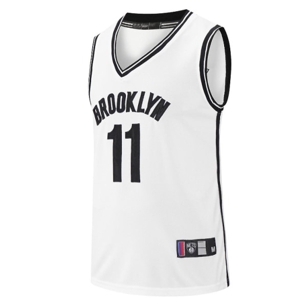 Aveki Basketballtrøje til mænd 11 Brooklyn Jersey-skjorter Modebasketballtrøje Gave til Basketballfans Hvid L CNMR - Perfet