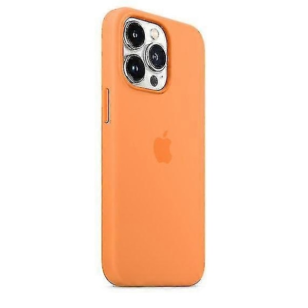 Silikonikuori Magsafe-yhteensopiva Iphone 13 Pro -puhelinkuorelle - Täydellinen Marigold