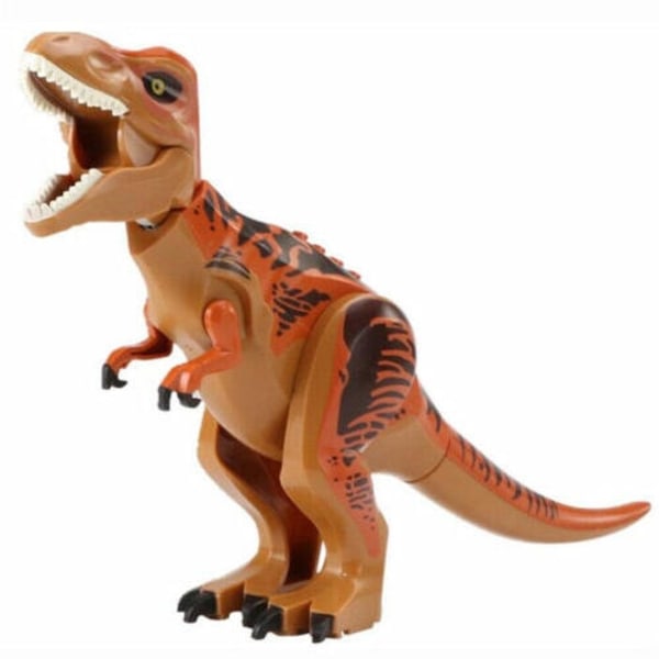 Indominus Rex xxl Large Dinosaur Figur Block Fit i fuld størrelse - Perfet En stor dinosaurie