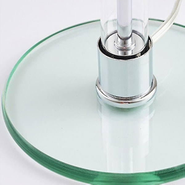 Sängbord LED-lampa Designer Bauhaus Lampa Enkel Glasbordlampa för Vardagsrum Unik Belysning Hög Kvalitet-Perfekt Glass Base JP PLUG