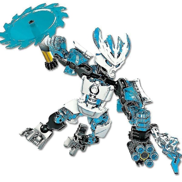 Bionicle Protector Of Ice Action Figurer Byggeklosser Lekesett for barn Guttegave kompatibel 70782 - Perfet