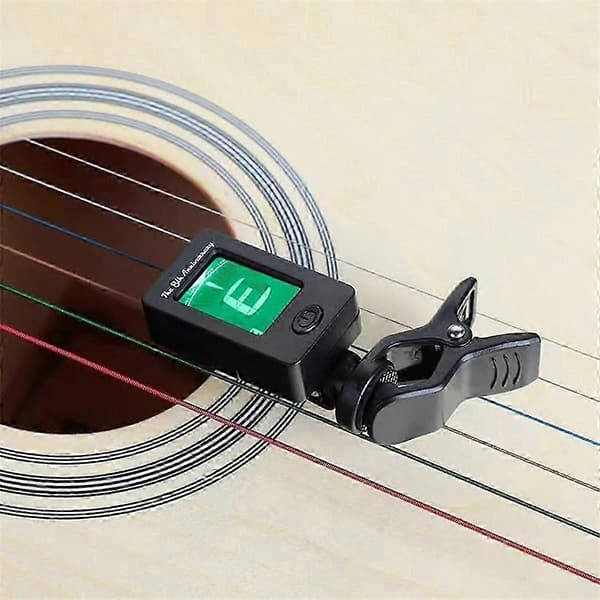 8 ST Gitarrstämmare Clip-on Stämmare Kompatibel med Ukulele, Gitarr, Bas, Mandolin för att Förbättra Stämningsstabiliteten-Perfekt