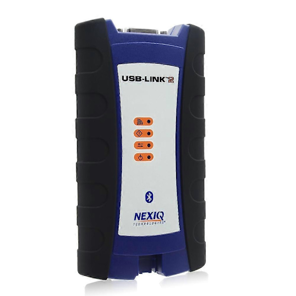 Nexiq 2 Bluetooth USB -liitetty kuorma-auton diagnostiikkatyökalu raskaan kaluston kuorma-autoskanneri 24 V - täydellinen