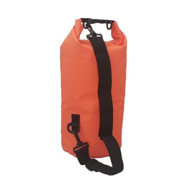 Tørr ryggsekk Vanntett flytende bag Roll Top Bag for kajakk Rafting Svømming Utendørs utstyr Tørr bag 2L/3L/5L/10L//20L - Perfet Orange - 15L 15L