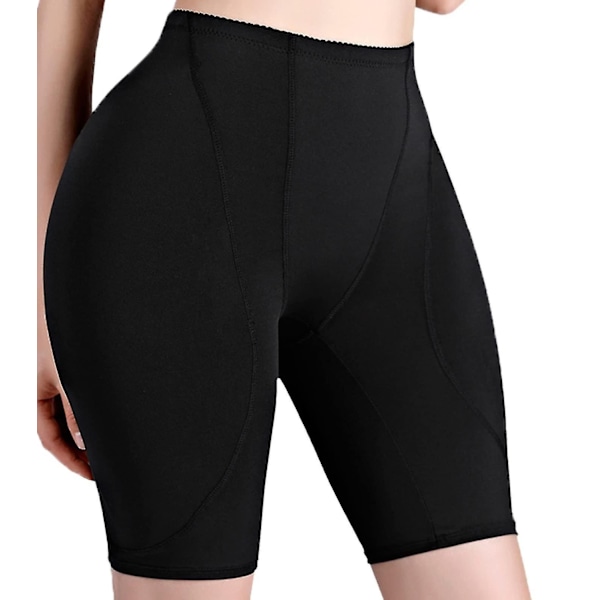 Rumppads för Större Rumpa Höftkuddar Höftförstärkare Uppgraderade Svampvadderade Rumplyftar Trosor Bbl Shapewear Tummy Control för Kvinnor-Perfet Black XXL