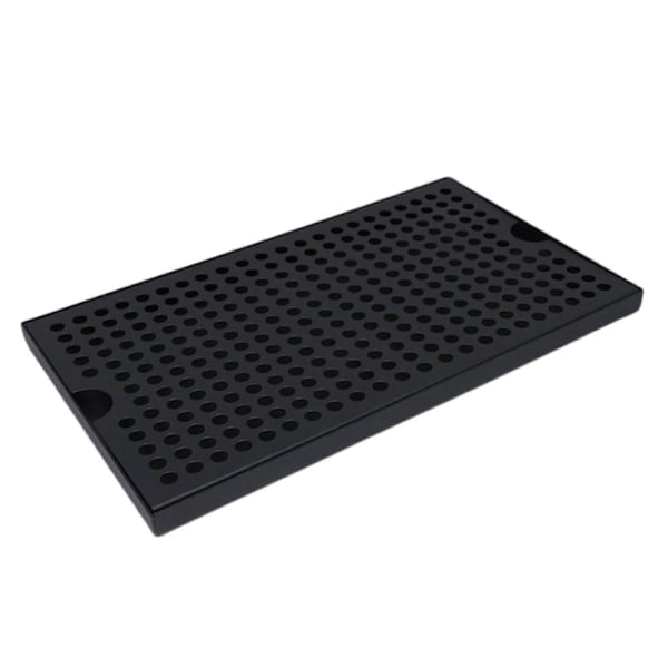 Öltorn Drip Pan i Metall Rostfritt Stål Öldroppbricka Dräneringstyp Platt Öltorn Drip Pan Te Dräneringsplatta Svart 30cm-Perfet Black 30cm
