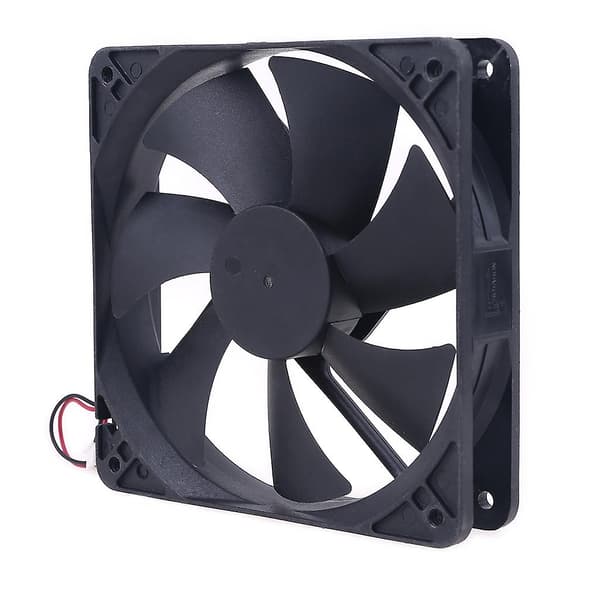 D12sh-12 server køleventilator 120x120x25mm chassis køler til mining maskine - Perfekt