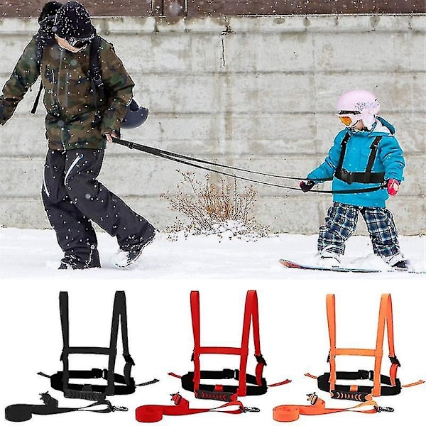 Børneski- og Snowboardsele - Træningssele til at lære dit barn det grundlæggende i skiløb og snowboarding - Perfekt red