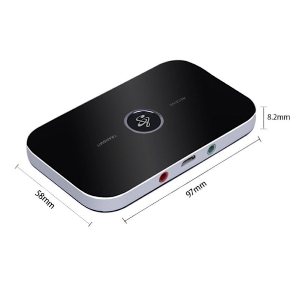 2-i-1 Bluetooth sändare och mottagare Trådlös TV Stereo o Adapter - Perfet