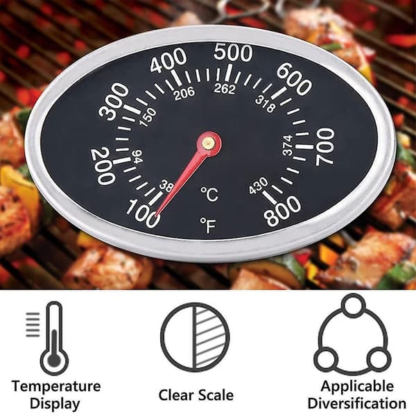 BBQ Grillin Kannen Lämpömittari Lämmön Ilmaisin Korvaava Master for-Perfet