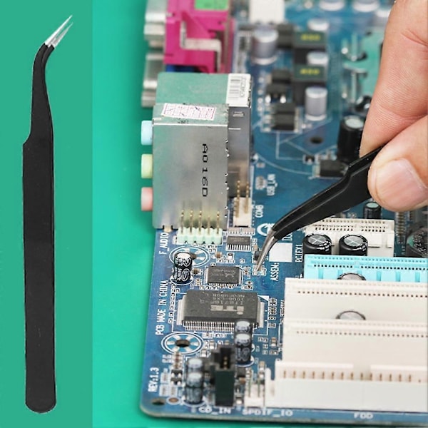 Intern Uppvärmda Industriella Lasersvetsverktyg Intern Uppvärmning Handhållet Lödningsverktyg Kit Kompatibelt med Hem DIY Projekt-Perfekt Black EU plug