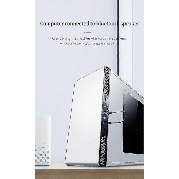 USB Bluetooth-sändare 3,5 mm ljudadapter signalöverföring från TV-dator - Perfekt