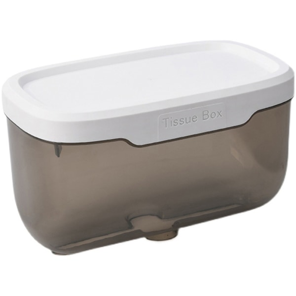 Vedenpitävä seinäteline WC-paperiteline Hylly WC-rulla - Perfet Black L