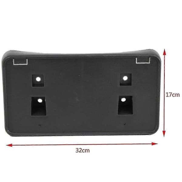 Svart Front Skiltbrakett for Dodge Ram 1500 2013-2018-Perfekt