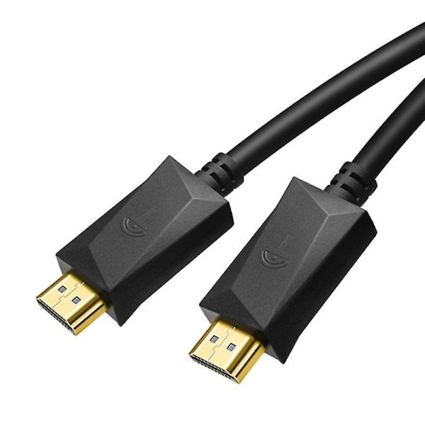 Rocketek Hdmi01y-2 Hdmi 2.0 4k 30hz 3d Hd guldbelagt stik HDMI-kabel til alle HDMI-enheder, længde: 2m - Perfet