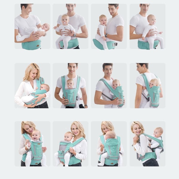 Perfekt multifunktionell baby för andningsförmåga under hela säsongen - Perfet pink