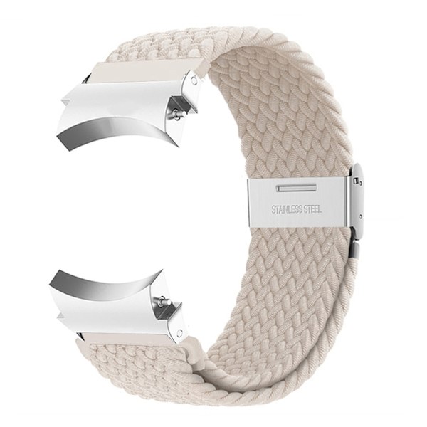 20mm band för Samsung Galaxy Watch 4/5/6/ pro/klassisk 45mm 44mm 40mm 43mm 47mm Inga luckor nylon correa Galaxy watch 6 armband- Perfet Black Unity