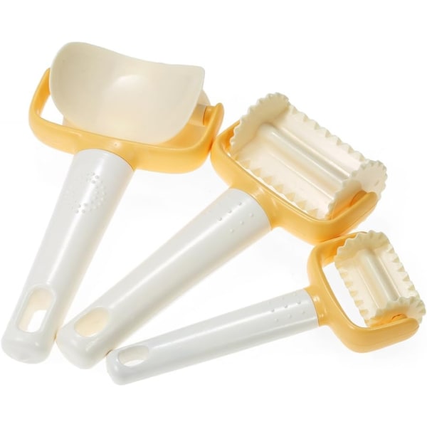Plast Cookie Form Kit, Round Square Cutter Cookie Kavel - Perfet
