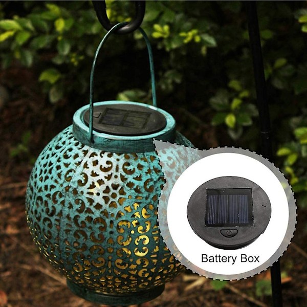 Solpanel Lykta Lock Lampor Ersättningsdelar Topp Lampa Ersättningsdelar - Perfekt 8CM