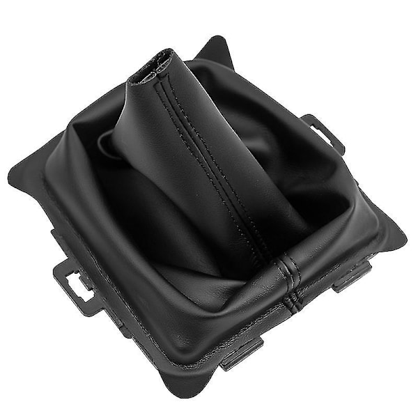 Växelspaksknopp, dammskydd, fodral, krage för Ford Fiesta 2008 2009 2010 2011 2012 - 5/6-växlad manuell - Perfekt 5 Speed Black